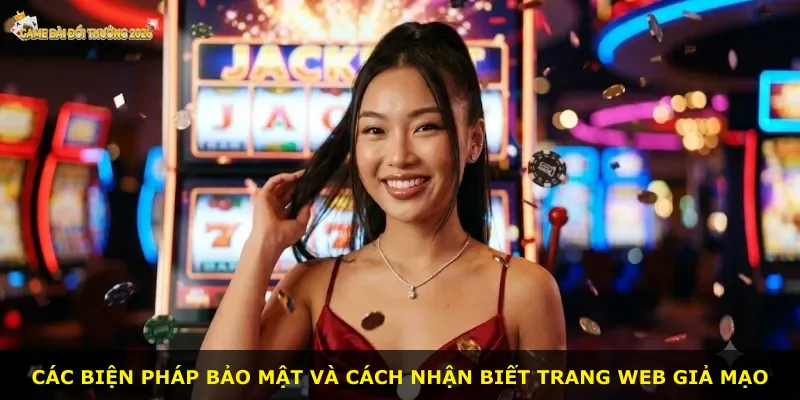 Các biện pháp bảo mật và cách nhận biết trang web giả mạo