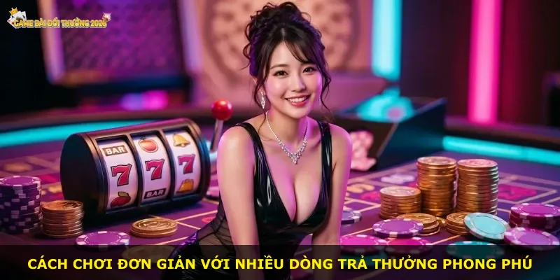 Cách chơi đơn giản với nhiều dòng trả thưởng phong phú