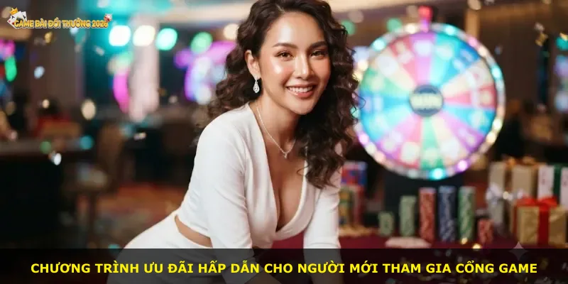 Chương trình ưu đãi hấp dẫn cho người mới tham gia cổng game