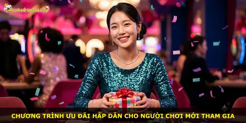 Chương trình ưu đãi hấp dẫn cho người chơi mới tham gia