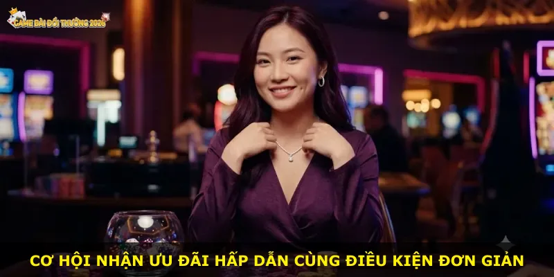 Cơ hội nhận ưu đãi hấp dẫn cùng điều kiện đơn giản