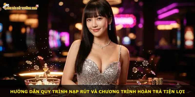 Hướng dẫn quy trình nạp rút và chương trình hoàn trả tiện lợi