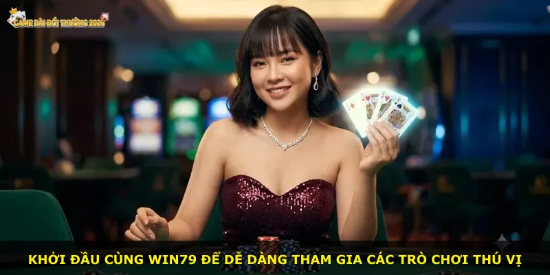 Khởi đầu cùng Win79 để dễ dàng tham gia các trò chơi thú vị