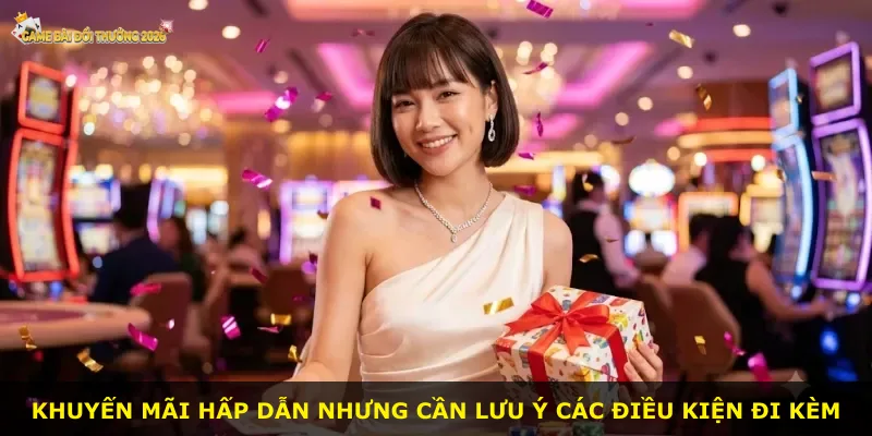 Khuyến mãi hấp dẫn nhưng cần lưu ý các điều kiện đi kèm