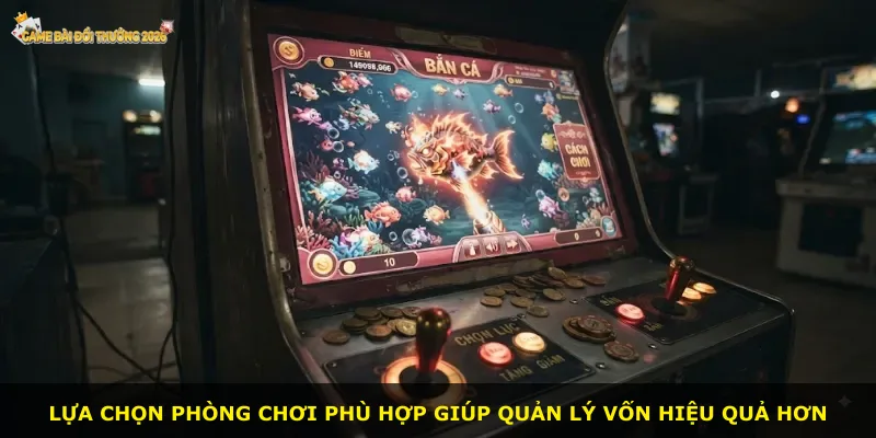 Lựa chọn phòng chơi phù hợp giúp quản lý vốn hiệu quả hơn