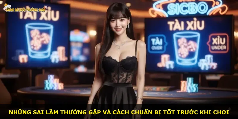Những sai lầm thường gặp và cách chuẩn bị tốt trước khi chơi