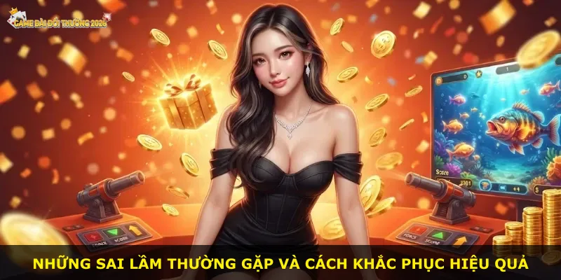 Những sai lầm thường gặp và cách khắc phục hiệu quả