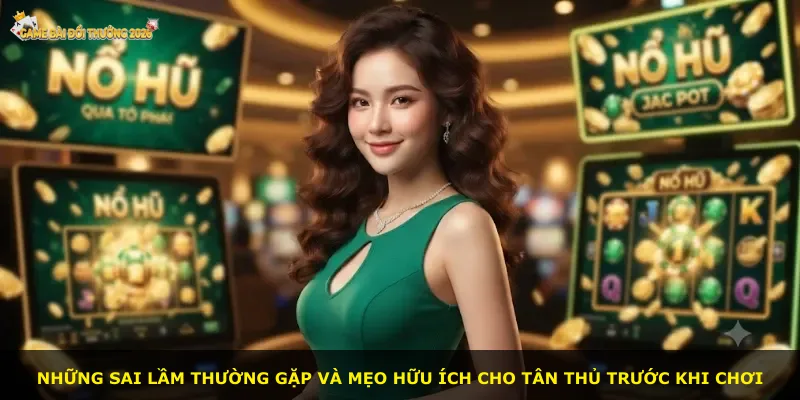 Những sai lầm thường gặp và mẹo hữu ích cho tân thủ trước khi chơi