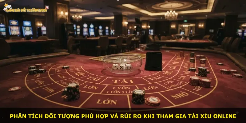 Phân tích đối tượng phù hợp và rủi ro khi tham gia tài xỉu online