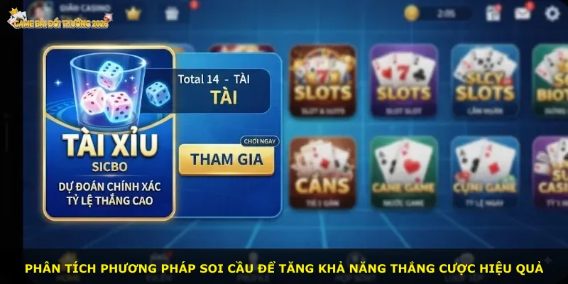 Phân tích phương pháp soi cầu để tăng khả năng thắng cược hiệu quả