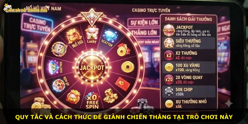Quy tắc và cách thức để giành chiến thắng tại trò chơi này