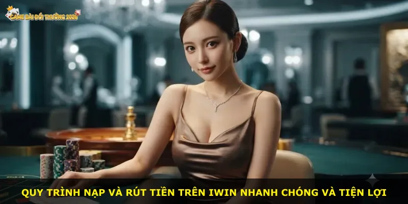 Quy trình nạp và rút tiền trên Iwin nhanh chóng và tiện lợi
