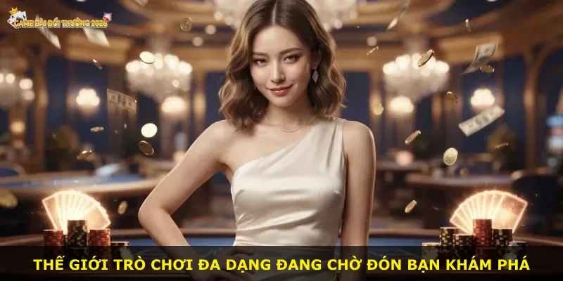 Thế giới trò chơi đa dạng đang chờ đón bạn khám phá