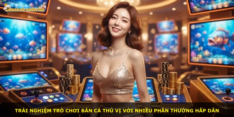 Trải nghiệm trò chơi bắn cá thú vị với nhiều phần thưởng hấp dẫn