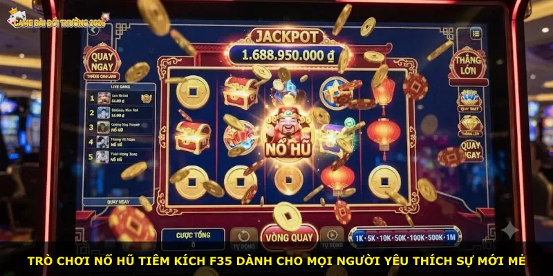 Trò chơi nổ hũ Tiêm Kích F35 dành cho mọi người yêu thích sự mới mẻ
